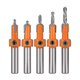 thumbnail image 1 of Woodworking Drill Bit Set, 5 Piece Countersink Drill Bit Set, Hss Woodworking Countersink, Countersink Countersink Taper Drill Bit For Wo, 1 of 3