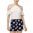 thumbnail image 1 of Mare Blusa de punto con hombros descubiertos para mujer Mare, blanca, grande, 1 of 2