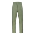 thumbnail image 4 of Afdoent Men's Casual Pants Men’S Solid Color Casual Pocket Side Zipper Wide Leg Pants Elastic Waist Belt Loose Pants Trousers For Men, 4 of 8
