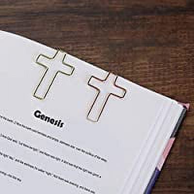 Cross Paper Clips Bible Paper Clips Journaling Paper Clips - Temu