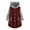 Wine-Gray Patchwork, variant on Winter Jackets for Women Plus Size Cute Cat Ear Hooded Cardigan Oversized Warm Sherpa Jacket Casual Fuzzy Fleece Lined Coats Hoodies Long Sleeve Outerwear with Pockets S-5XL