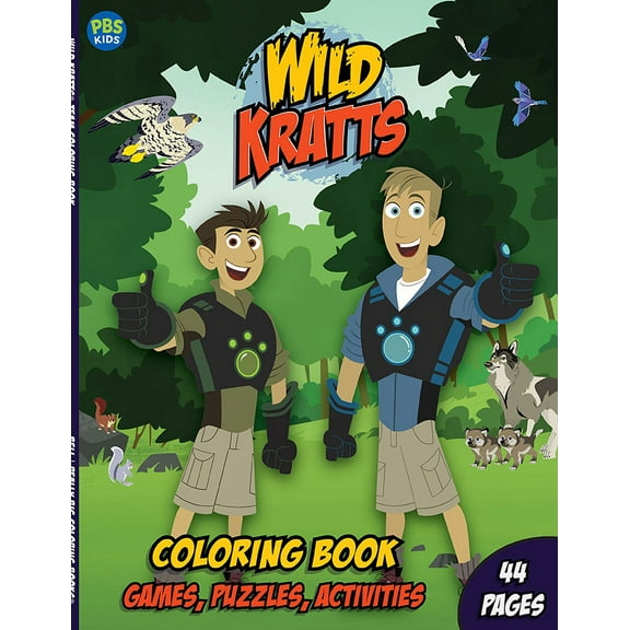 Wild Kratts Coloring Book