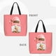 thumbnail image 2 of Balery Coffee Gnome (1) Bolsa de Mano para Mujeres con Cremallera, Bolsa de Gimnasio con Compartimentos, Bolsa para Laptop, Bolsa para Trabajo, 2 of 7