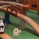 thumbnail image 2 of Accesorios para vías de tren de madera rectas y cortas Adaptador macho-macho-hembra-hembra para juguetes ferroviarios Montaje DIY Juguetes Montessori, 2 of 8