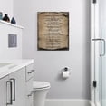 thumbnail image 6 of 10 Commandments Wall Art Vintage Ten Commandments Wall Decor God Bible Verses Inspirational Quotes Canvas Painting Print Artworks Rustic Christian Decor Framed for Living Room Bedroom Office 8"x12", 6 of 7
