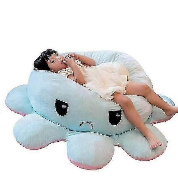 Large Reversible Octopus Plush Toy Soft, Cuddly, And Versatile Pillow Cushion For Kids Adults Jn