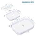 thumbnail image 5 of Estuche Transparente Duro de Plástico con Cierre - Caja de Almacenamiento Transparente, 5 of 5