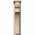 thumbnail image 2 of 5 1/2"W x 14"D x 26"H Yorktown Smooth Corbel w/Backplate, Douglas Fir, 2 of 9