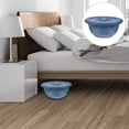 thumbnail image 1 of Minkissy 1Pack Chamber Pot Adult Grey PVC Load-bearing Spittoon for Elderly Use, 1 of 8