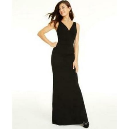 Emerald Sundae Juniors V-Neck Cutout Maxi Dress  Choose Sz/Color: S/Black