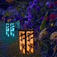 thumbnail image 4 of JAYXC HOME 1-Pc Hanging Lantern Solar Hummingbird Color Changing Decoration Garden Outdoor Light for Home Patio Deck Lawn Yard Holiday for Wedding Birthday Party LED Tree Mount Fairy Ornament Lighting, 4 of 5
