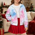 thumbnail image 6 of Grblisyd Girls Zip Up Hoodie Christmas Sweatshirt with Pockets Long Sleeve Active Coat Winter Fall Everyday Wear, 6 of 6