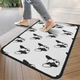 thumbnail image 4 of Cute Bulldog Door Rugs,Washable Non Slip Door Mats Indoor,Decorative Door Mats,Entry Mat Indoor for Entrance,Bedroom,Kitchen,Bathroom,30"x17", 4 of 6
