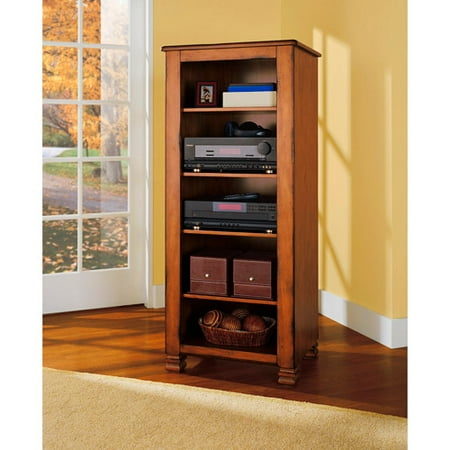 Summit Mountain Media Storage Bookcase, Multiple Finishes