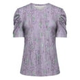 thumbnail image 4 of Birdeem Blouses pour Femmes Mode Décontractée Manches Courtes T-Shirt Ample Blouse Tops, 4 of 12