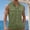 Army Green, variant on YLSDY Men's Linen Blend Sleeveless Button-Down Shirt, Casual Summer Vest with Dual Chest Pockets Khaki S