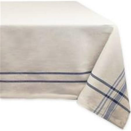

Nautical Blue French Stripe Tablecloth 60X104 inch