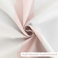 thumbnail image 3 of DriftAway 100% Blackout Tie Up Curtain for Kitchen Small Windows Ryder Pink Stripe Thermal Insulated Tie Up Adjustable Balloon Rod Pocket Curtain Single 45 Inch by 63 Inch Pink Tie Pink White, 3 of 8