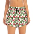 thumbnail image 2 of Picia Watermelons Pattern Women's 2 in 1 Athletic Running Shorts High Waisted Workout Casual Gym Sweat Shorts with Comfy Liner Zipper Pockets-Small, 2 of 9