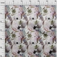thumbnail image 2 of oneOone Cotton Poplin Pastel Purple Fabric Florals Dress Material Fabric Print Fabric By The Yard 56 Inch Wide-XYE, 2 of 4