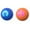 Multicolor-2PC, variant on Pet Ball Toy, Automatic Rolling Ball for Cats, Small Dogs, Interactive Dog Balls, Puppy Play Gym Toys, Automatic Moving Dog Toy USB Rechargeable, Pet Supplies(1PC)