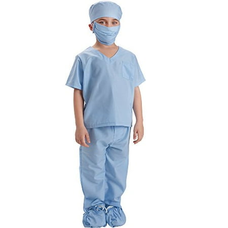 Dress Up America Blue Doctor Scrubs Toddler costume kids outfits