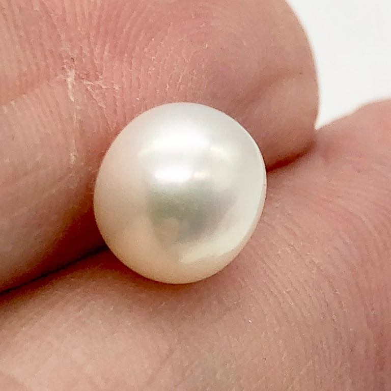 Large Holed Freshwater Pearls - Cream 8-8.5mm