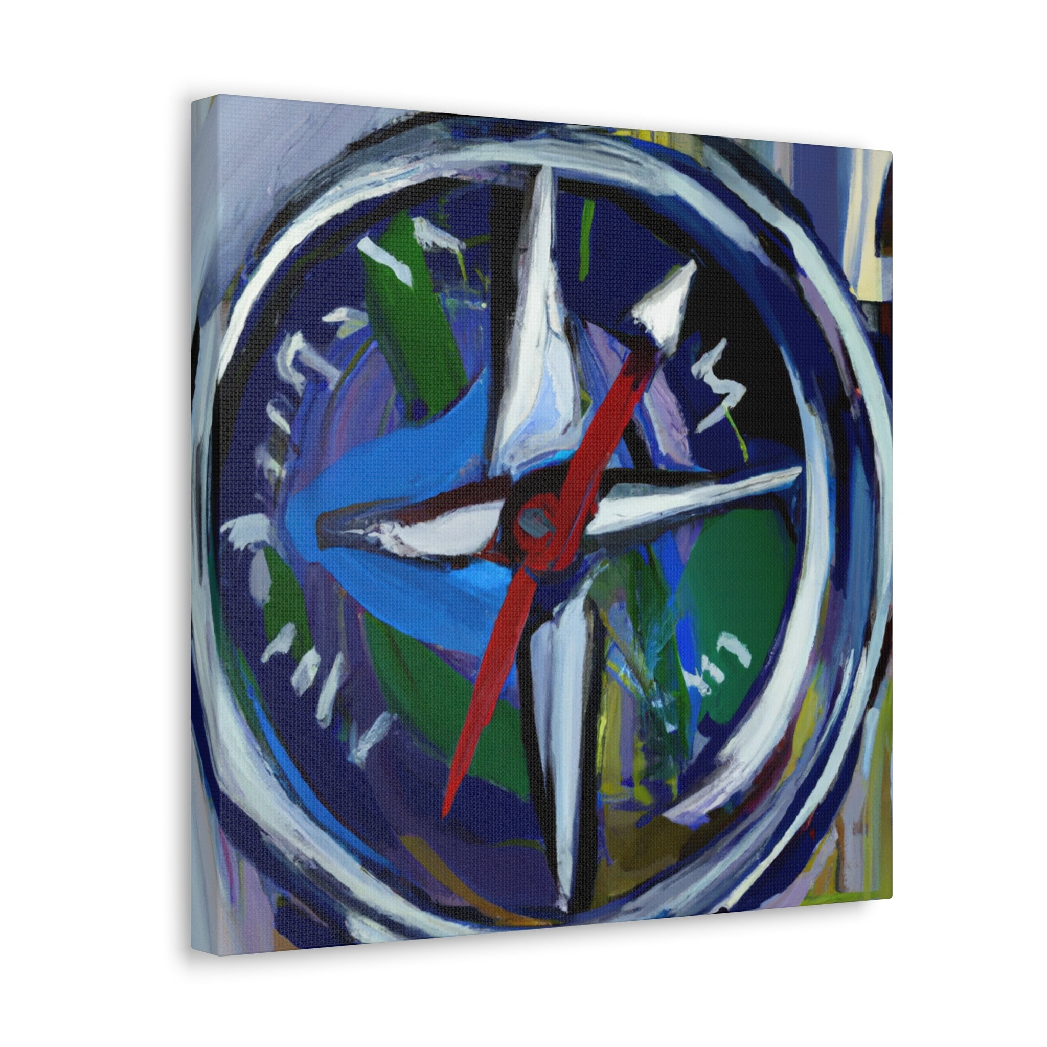 Compass With Precision - Canvas