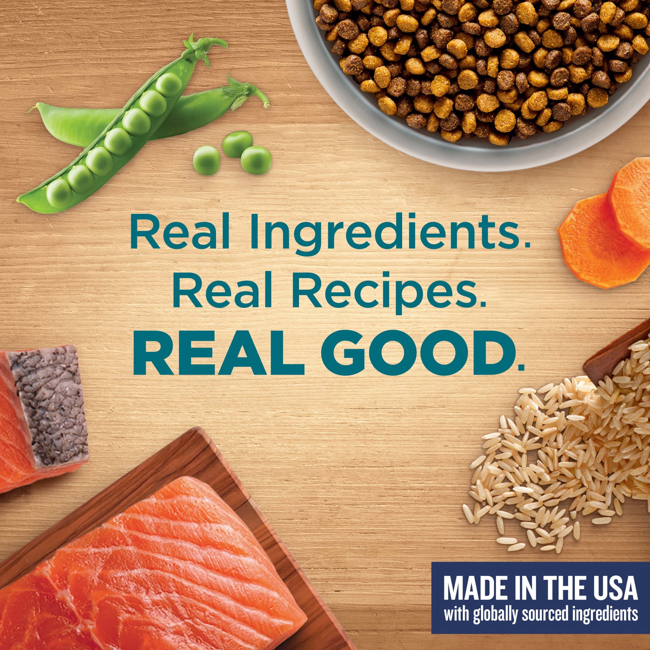 Rachael Ray Nutrish Dry Cat Food Real Salmon & Brown Rice Recipe, 2.5 lb.