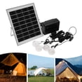 thumbnail image 5 of Solar Inverter Power Generator Solar Generator with Bulbs Battery Powered, 5 of 15