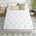 thumbnail image 5 of Queen Mattress, Telino 12 in Queen Size Hybrid Mattress, Memory Foam Innersprings Mattress, 5 of 5