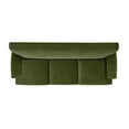 thumbnail image 5 of Jennifer Taylor Home Alana 88" Lawson Living Room Three-Cushion Tightback Sofa Couch with Metal Casters, Olive Green, 5 of 9