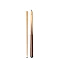 thumbnail image 3 of ASKA 42" Sneaky Pete Short Pool Cue - 13.5 oz Canadian Hard Rock Maple, 2-Piece Spliced Design, Wrapless for Tight Spaces, 3 of 3
