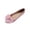 Pink, variant on Jamicy Women's Ballet Flat Shoes Fashion Bowknot Flats Solid Color Indoor Outdoor Round Toe Wedding Flats Trendy Flat Shoes