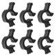 thumbnail image 5 of 10 piezas de clip para cable de luz de casco, clip para linterna de sombrero, hebilla de soporte para cable de luz, 5 of 8