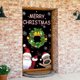 thumbnail image 4 of Decoración navideña para puertas, cubierta para puertas, tela para colgar, fondo para decorar fiestas navideñas, 4 of 5