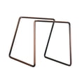 thumbnail image 4 of Pour Over Coffee Dripper Stand Metal Filter Cup Holder Reusable Coffee Filter Rack (Antique Brass), 4 of 6