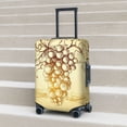 thumbnail image 2 of Lsque Bunch of Grapes Printed Luggage Cover, Travel Luggage Protector,Scratch and Dirt Resistant, Fits 18-32 Inch Luggage - Small, 2 of 9