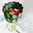 thumbnail image 3 of Basket Templates for Sewing, Magic Woven Spiral Storage Basket Template, Quilting Template Sewing Machine Ruler 20cm, 3 of 6