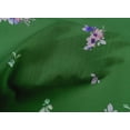 thumbnail image 5 of oneOone Cotton Poplin Green Fabric Florals Craft Projects Decor Fabric Printed By The Yard 56 Inch Wide, 5 of 6