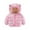 Hot Pink-3, variant on Toddler Winter Coat Little Boys Girls Puffer Coat Cute Bear Ears with Hoods Thicken Windproof Zipper Warm Outwear for Kids Baby Winter Warm Outerwear Baby Clothes 12-18 Months
