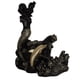 thumbnail image 2 of Soporte para botellas de vino, estatuas decorativas de sirena para vitrinas de vino y hogar. Negro, 2 of 9