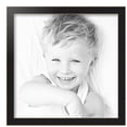 thumbnail image 2 of ArtToFrames 17" x 17" Raw Edge Black Picture Frame, 17x17 inch Black MDF Poster Frame (WOM-4460), 5 Pack, 2 of 8