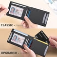 thumbnail image 2 of Cartera Delgada RUNBOX de Cuero con Bloqueo RFID para 11 Tarjetas, 2 of 6