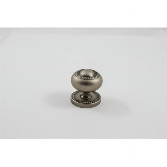 Residential Essentials 10201AP Mushroom Cabinet Knob- Aged Pewter