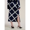 thumbnail image 3 of ELOQUII Women's Plus Size Intarsia Sweater Skirt, 3 of 3