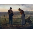 thumbnail image 2 of Art.com The Angelus, 1857-1859 Giclee Print by Jean Francois Millet, 16" x 12", 2 of 4