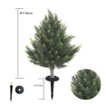 thumbnail image 6 of Artificial Pyramidal Cedar Stakes(2 Pack), UV Resistant Outdoor Topiary Trees for Yard and Garden Decor, 6 of 7