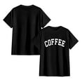 thumbnail image 3 of Coffee Shirt,Coffee Lover Crewneck, summer Women Shirt, Retro T-Shirt, Coffee Lover Gift,Gift for Her, Trendy Tee, 3 of 7