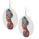 thumbnail image 1 of Pendientes de madera con diseño africano para mujer (paquete de 3 a 5 unidades) tal como se describe, 1 of 9